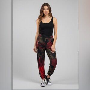 Desigual Mesh Tye Dye Carrot Pant